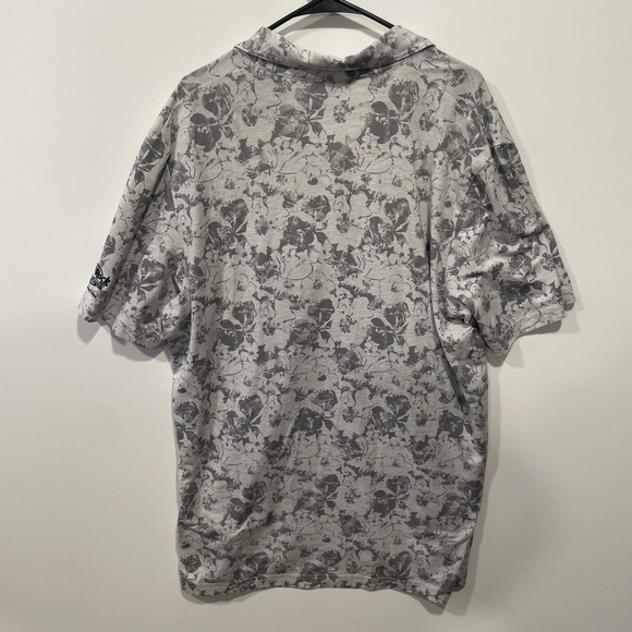 Travis Mathew Mens‎ XXL Floral Print Golf Polo Shirt Hard Rock Hotel Casino AC - Picture 6 of 7